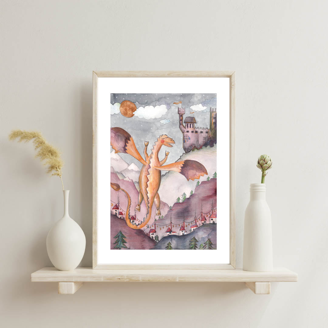 Poster Drache