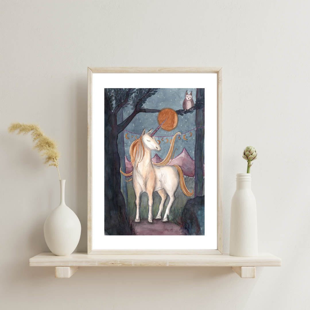 Poster Einhorn