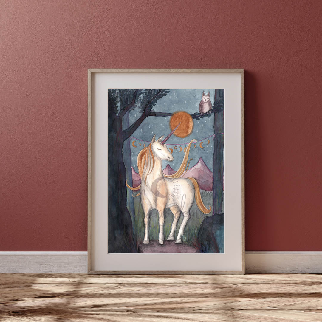 Poster Einhorn