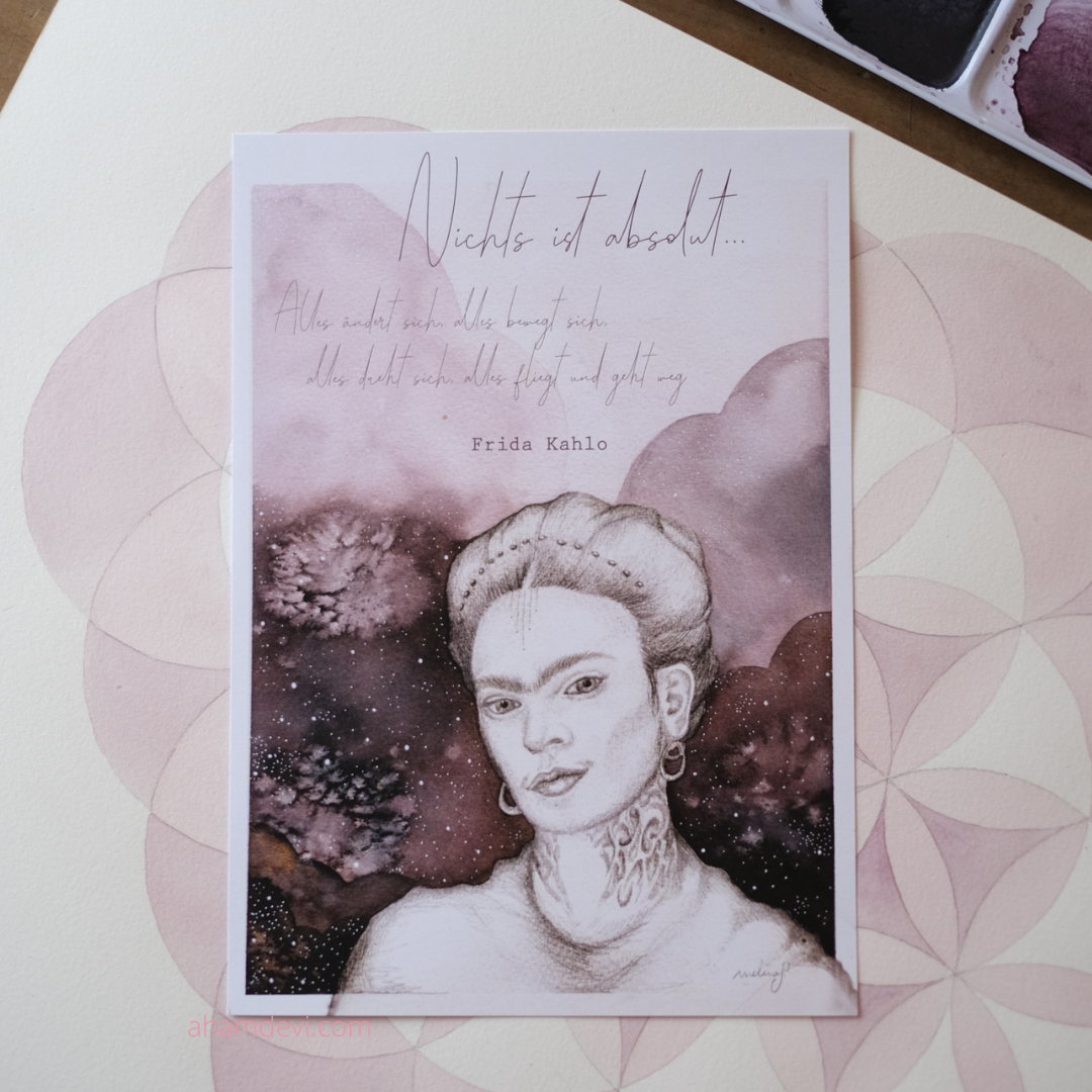 A5 Poster "Frida Kahlo"