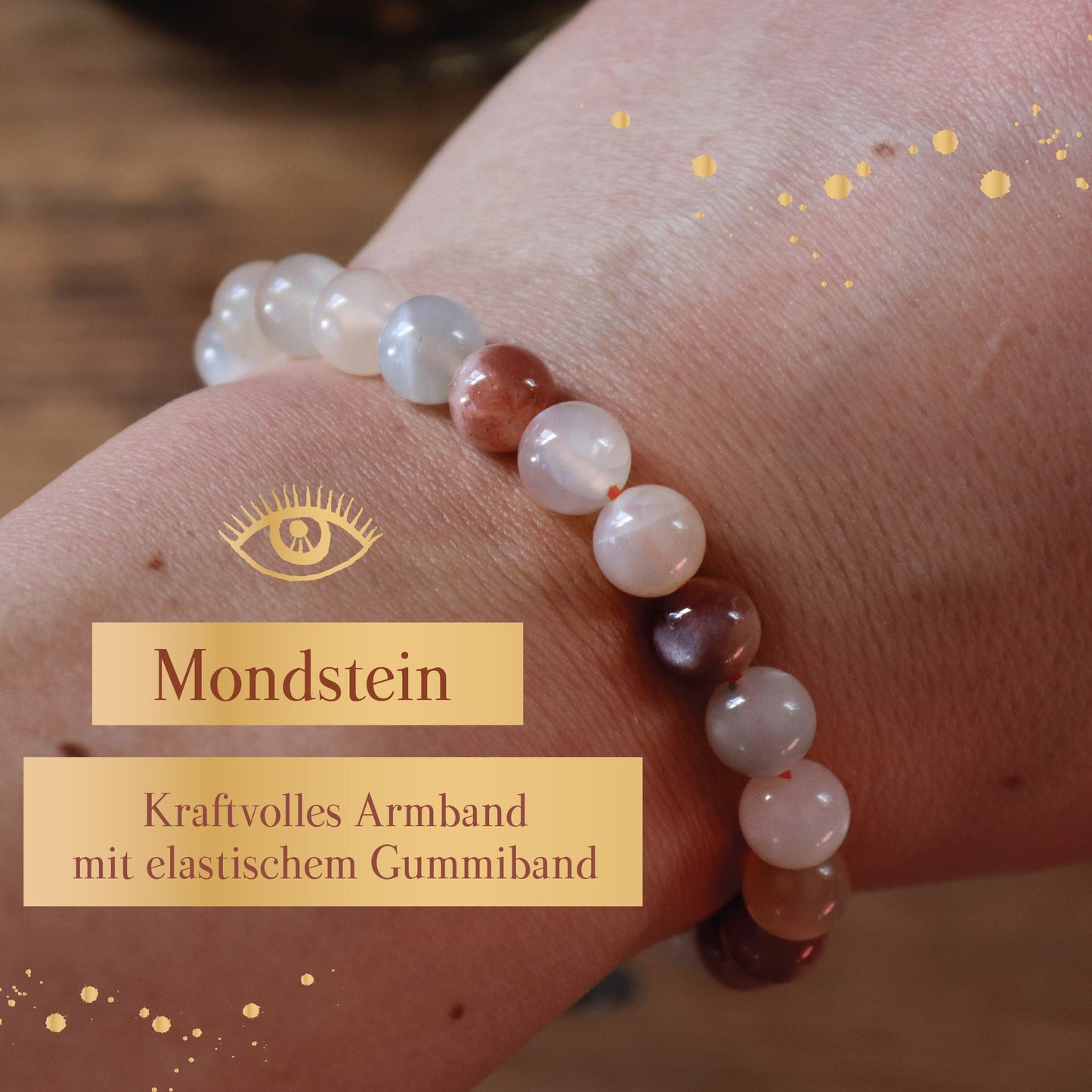 Mondstein 8mm Kugeln