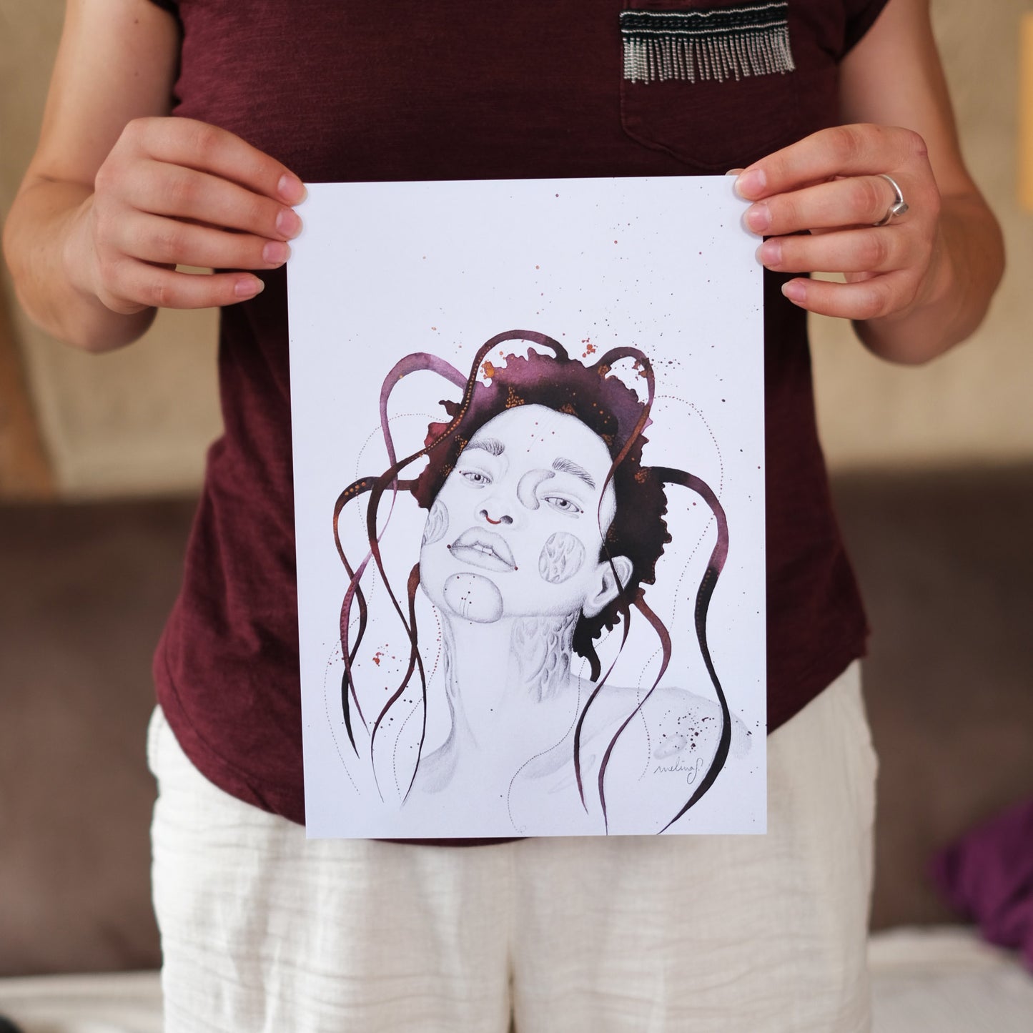 Poster "Muse II"