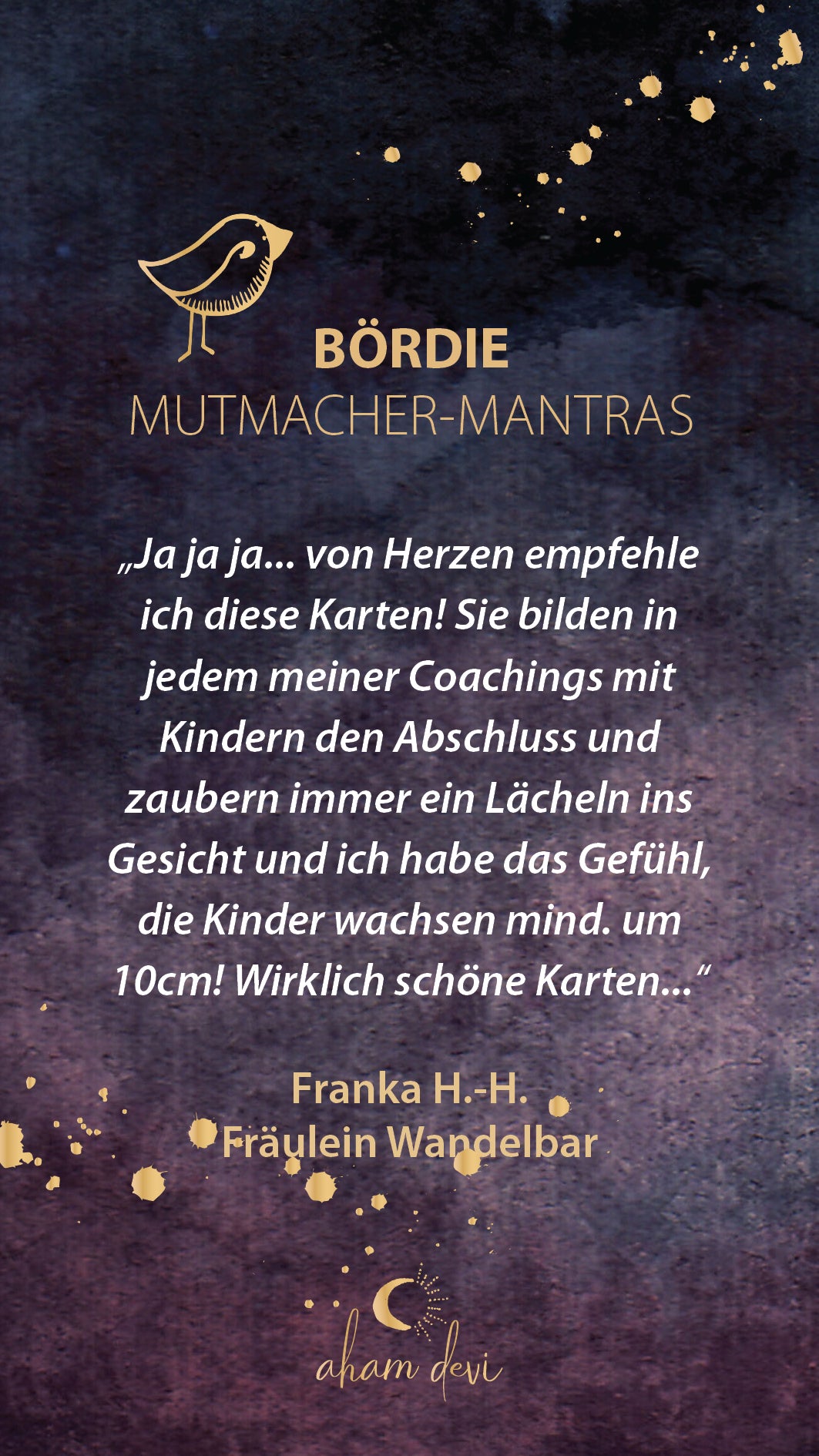 Bördie Mutmacher-Kartenset für Kinder