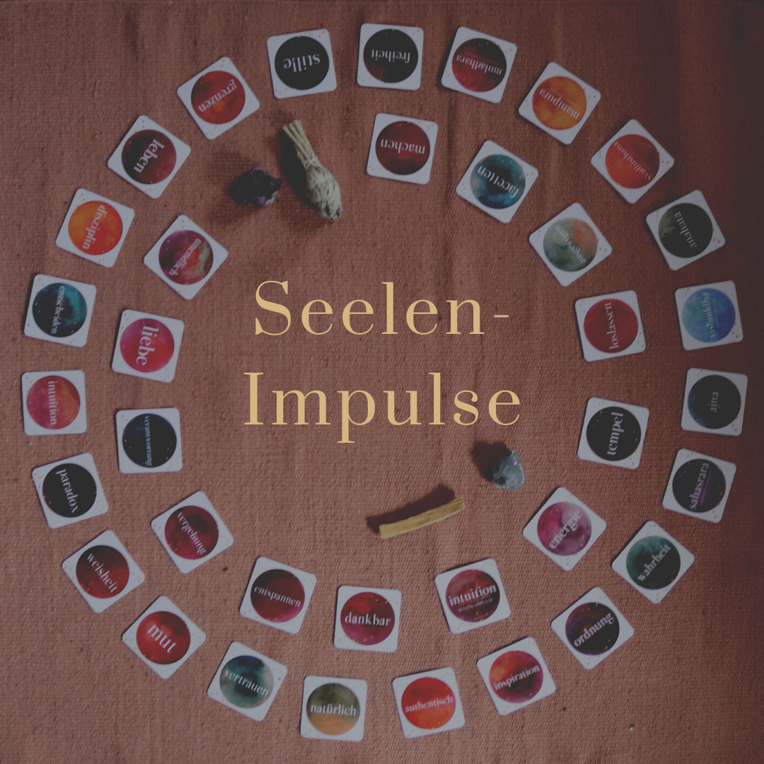 Seelenimpulse Kartendeck im Kreis