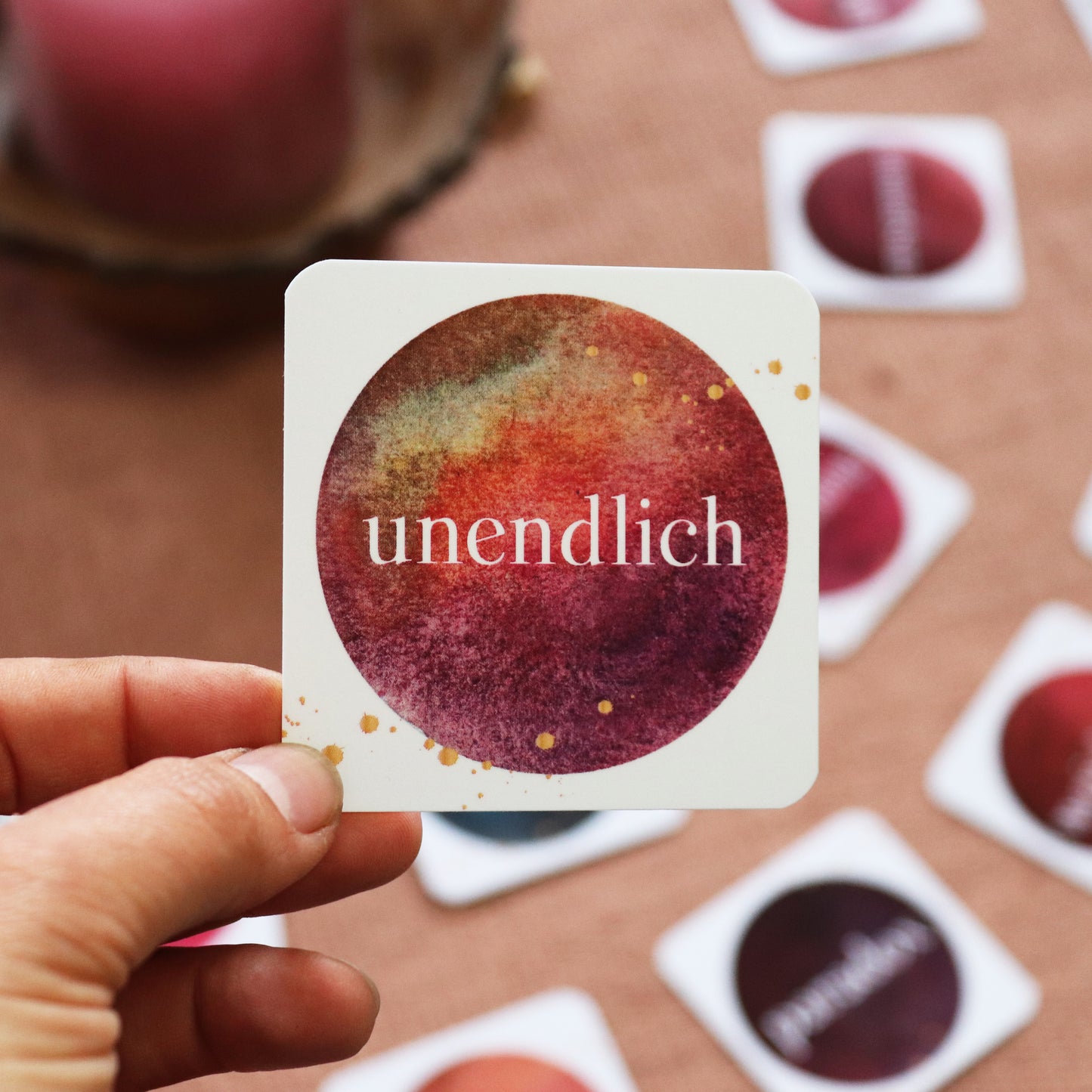Karte aus dem Intuition Seelenimpulse Deck "unendlich"