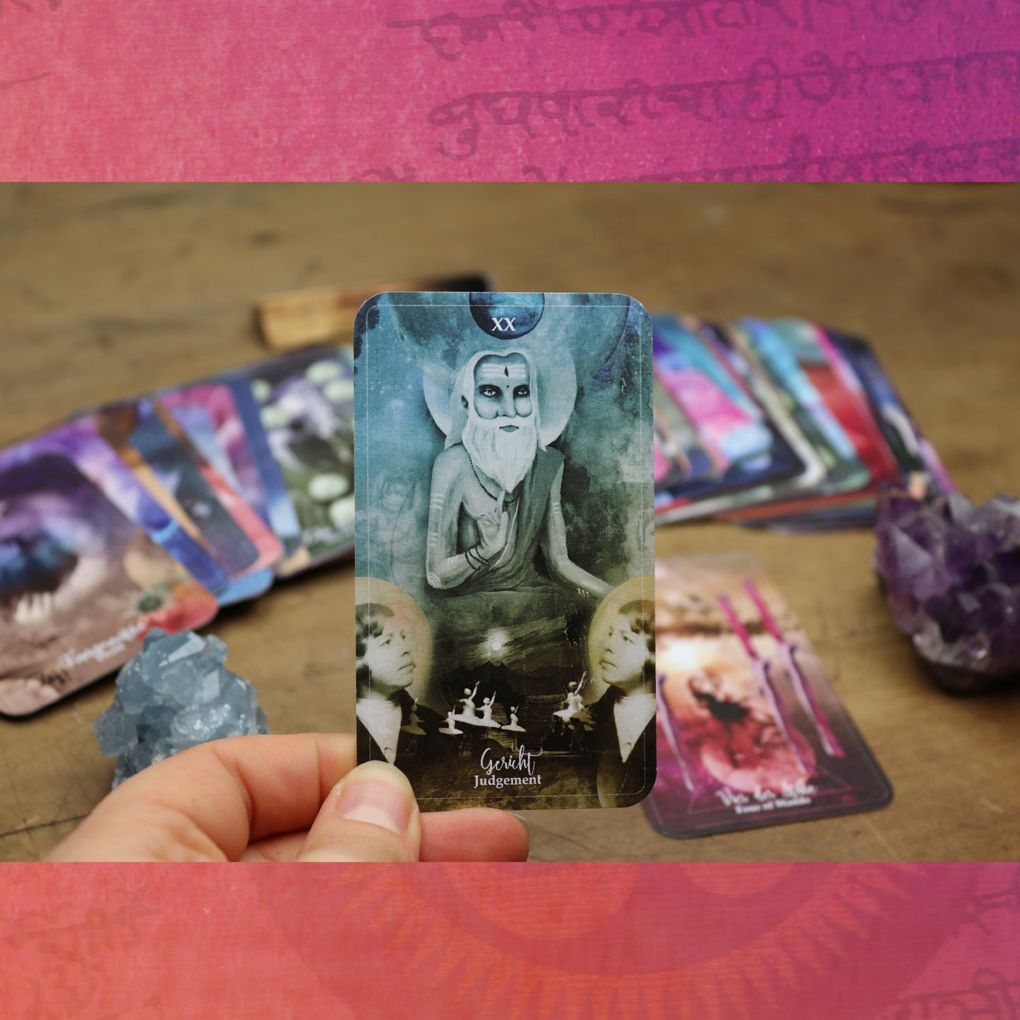 ENGLISCHE VERSION Aham Devi Tarot + Guidebook