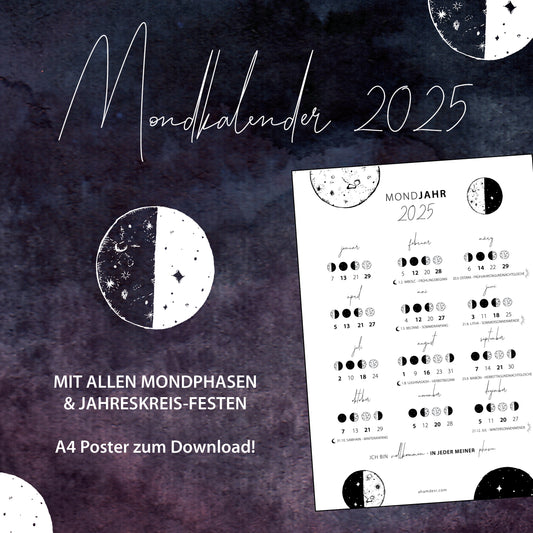 Mondkalender 2025 (PDF)